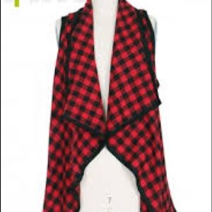 Plaid Vest